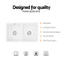 Kitchen Sink 77x45cm Granite Stone Sink Double Bowl White