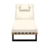Sun Lounge Outdoor Lounger Beige