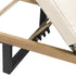 Sun Lounge Outdoor Lounger Beige
