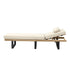 Livsip Patio Sun Lounge Set with Table Beige