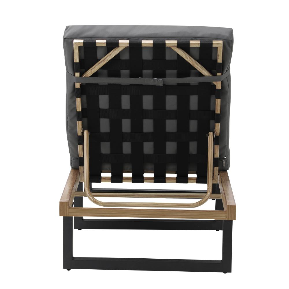 Sun Lounge Outdoor Lounger Grey