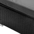 Sun Lounge Adjustable Reclining Angle Black&Grey