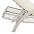 Livsip 2PCS Outdoor Sun Lounge Wicker Bed Patio Furniture Beige