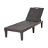 Livsip Sun Lounge – Brown, 5‑Level Adjustable Backrest, 150kg Capacity
