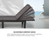 Livsip Sun Lounge – Brown, 5‑Level Adjustable Backrest, 150kg Capacity
