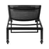 Livsip Sun Lounge with Aluminium Frame and Wheels Removable