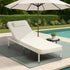 Livsip Sun Lounge Outdoor Patio Furniture Setting Beige