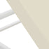 Livsip 3PCS Sun Lounge Outdoor Lounger Set Table Chairs Beige