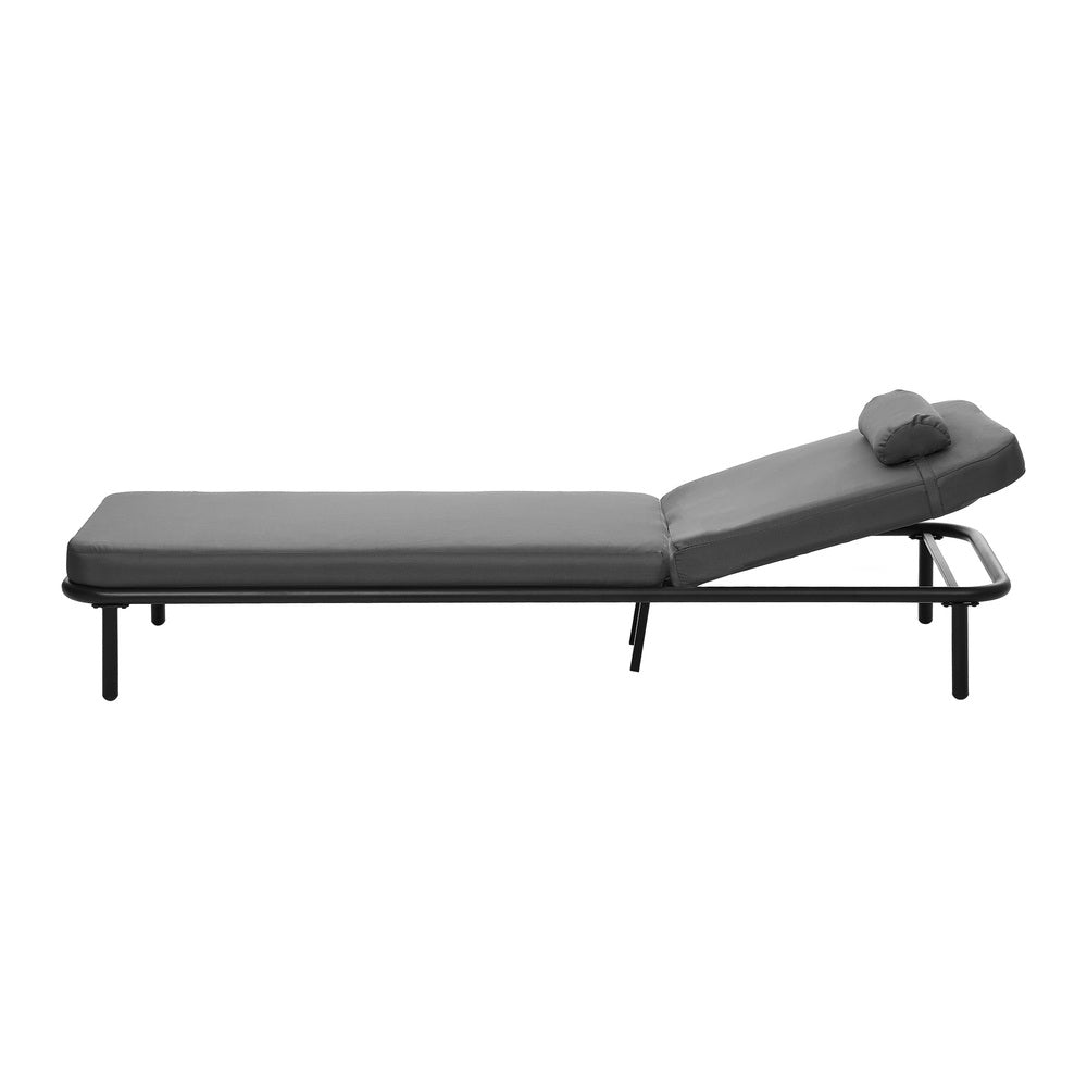 Livsip Sun Lounge Outdoor Patio Furniture Setting Grey