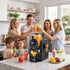 2L Slushie Machine Ice Cream Maker Frozen Smoothies Milkshakes Black