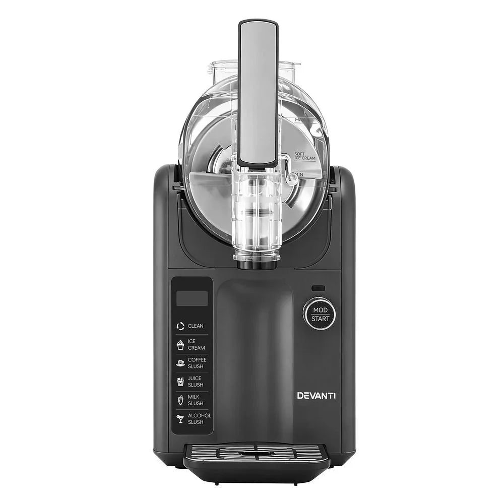 5in1 Slushie Machine Ice Cream Maker 2L Grey