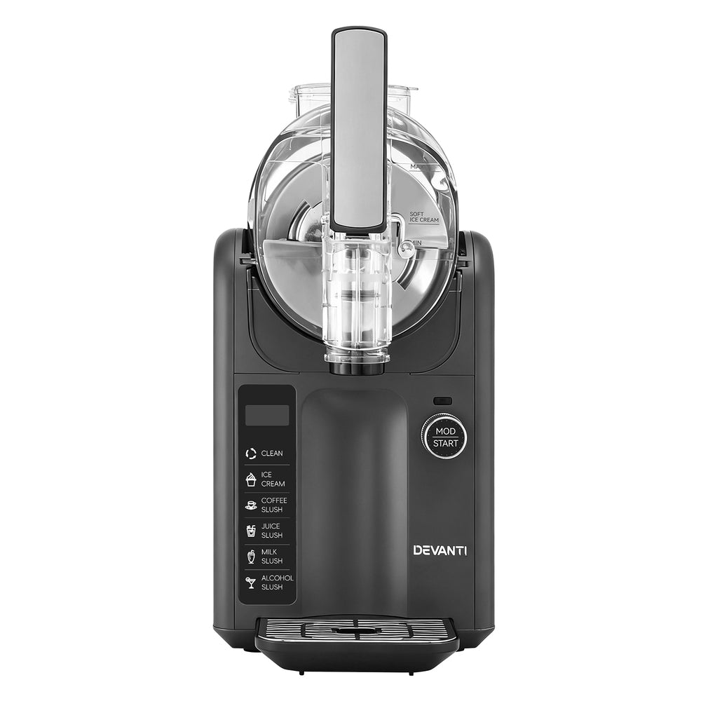 5in1 Slushie Machine Ice Cream Maker 2L Grey
