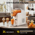 5in1 Slushie Machine Ice Cream Maker 2L White