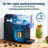 1.8L Slushie Machine Maker Frozen Smoothies Milkshakes Black