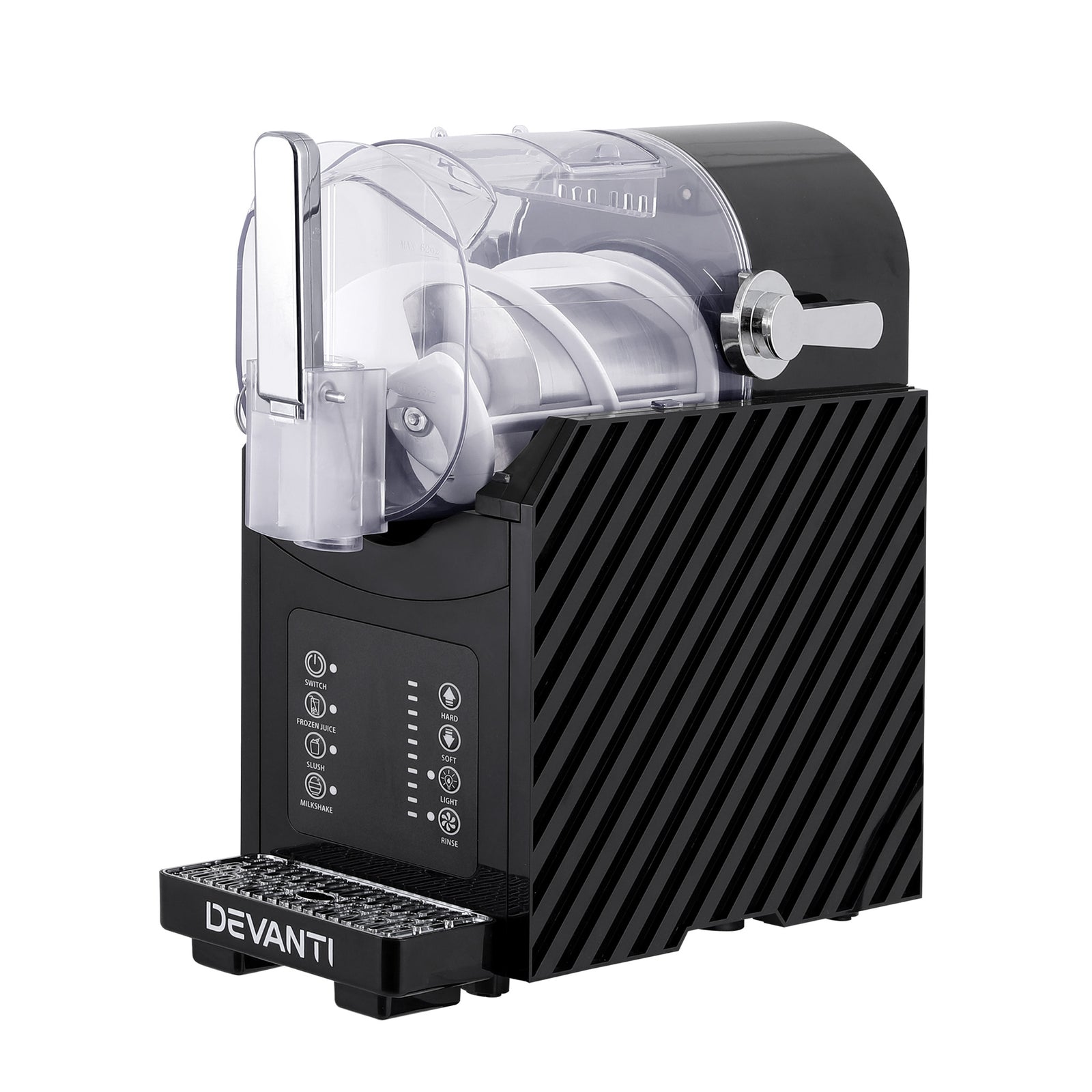 1.8L Slushie Machine Maker Frozen Smoothies Milkshakes Black