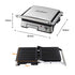 Devanti 2000W 3-in-1 Panini Press Grill Sandwich Maker 180° Open 4 Slice