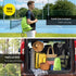 3M Badminton Tennis Net Portable Volleyball Kit Yellow