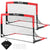 Everfit Pop Up Soccer Goal Nets Heavy Duty Portable Kids Training Set 2 Pcs Red