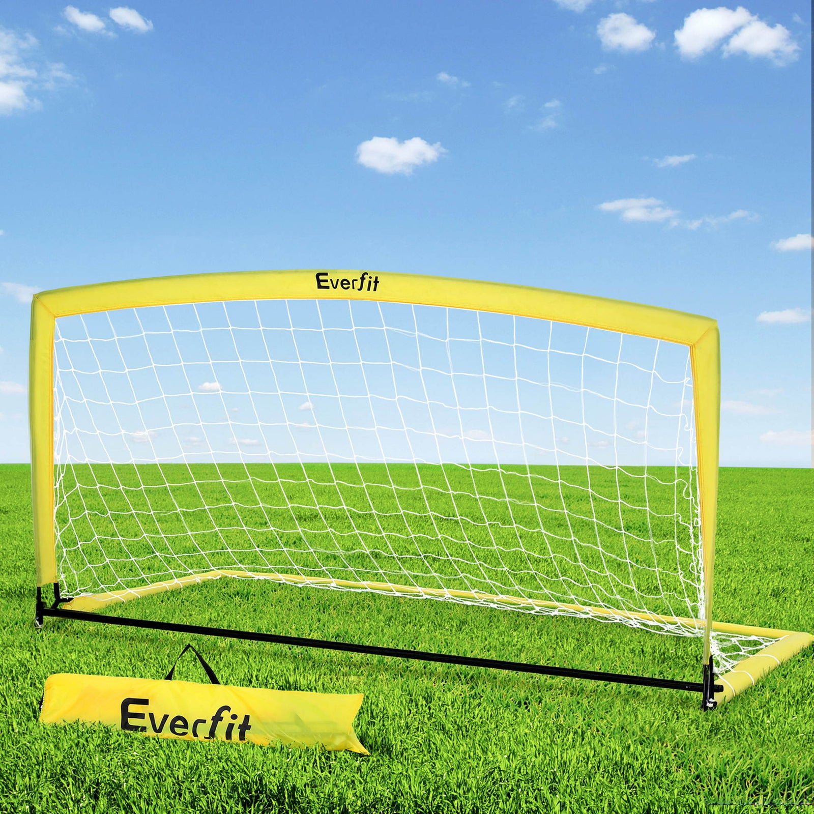 2m Football Soccer Net Portable Goal Net Rebounder Sports Training