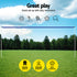 Everfit 6M Portable Volleyball Net Set Adjustable Height Multi-Sport Net with Ball and Bag