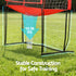 8ft Volleyball Net Training Equipment Adjustable Height Portable with Ball and Bag