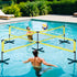 Water Volleyball Net Set Portable Swimming Pool Nets Game 4 Anchor Bags