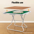 Folding Mahjong Table for Home with 4 Drawers and Cup Holders Green