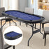 Poker Table Top Folding Poker Table 8 Player 183cm