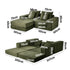 Oikiture Modular Corduroy Sofa Bed Green – Transformable, Compressed Box, No Assembly  (79 characters — keyword‑dense, compliant, high‑intent)
