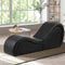 Tantra Sofa Love Seat Chaise Lounge Couples Yoga Bed Black