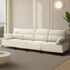 4 Seater Sofa Couch Chenille Adjustable Armrest Chair Beige