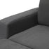 3 Seater Sofa Modular Couch Drawers Ottoman Velvet