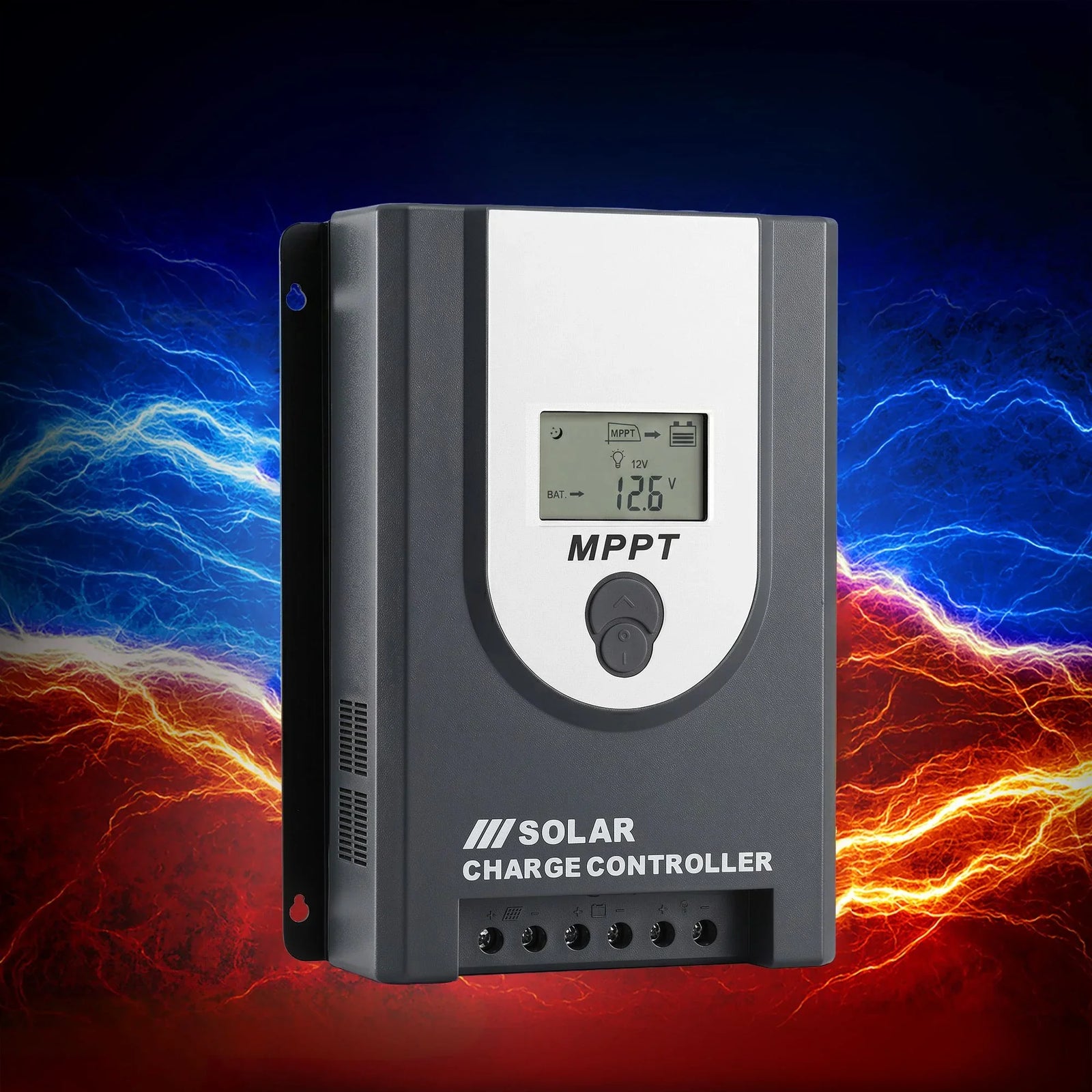 50A MPPT Solar Charge Controller Auto 12V/24V Battery Regulator Bluetooth