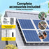 Gardeon 20cm x 30M Solar Panel Bird Guard Mesh Critter Guard Roll Kit with Rust-Proof PVC Coating
