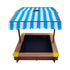 Sandpit Kids Toy Sandbox with Canopy 95 x 95 x 95cm