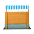 Kids Sandpit Outdoor Wooden Sandbox Beach Play Canopy