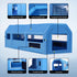 Inflatable Spray Booth Car Paint Tent 1000X500X350cm 2 Blowers Filter Mobile Garage Workstation