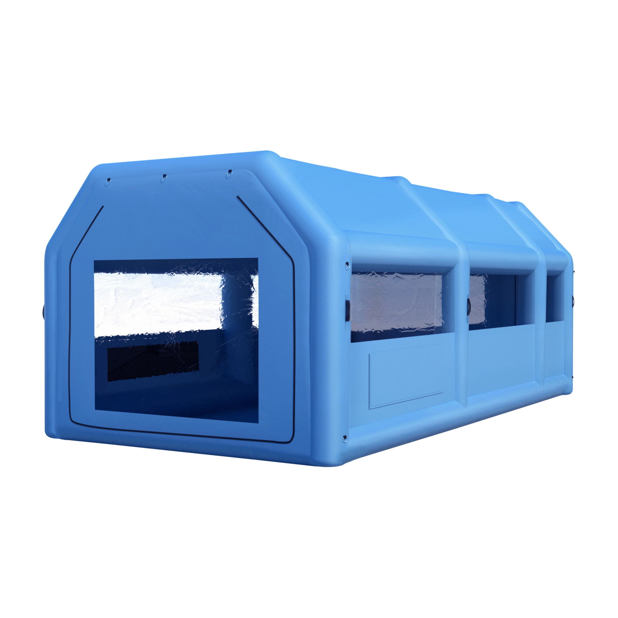 Inflatable Spray Booth Car Paint Tent 8.5x4.8m 2 Blowers Filter Mobile Garage Workstation