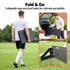 Soccer Rebounder Board – Adjustable 60°/90°, HDPE Surface, Steel Frame