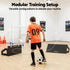 Soccer Rebounder Board – 100cm, Adjustable 60°/90°, HDPE, Steel Frame