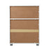 Shoes Storage Cabinet 2 Doors White Set of 2