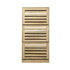 Shoe Storage Cabinet 3 Compartments with Rows Wooden