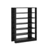 Shoe Rack 7 Tiers Shelf Storage Cabinet Organiser Black