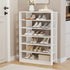 Shoe Rack 7 Tiers Shelf Storage Cabinet Organiser White