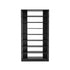 Oikiture Shoe Rack 9 Tiers Storage Cabinet 54 Pairs Black