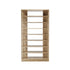 Shoe Rack 9 Tiers Storage Cabinet, Natural, Holds Up to 54 Pairs