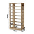 Shoe Rack 9 Tiers Storage Cabinet, Natural, Holds Up to 54 Pairs