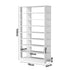Shoe Rack 9 Tiers Storage Cabinet, Black, Holds Up to 54 Pairs
