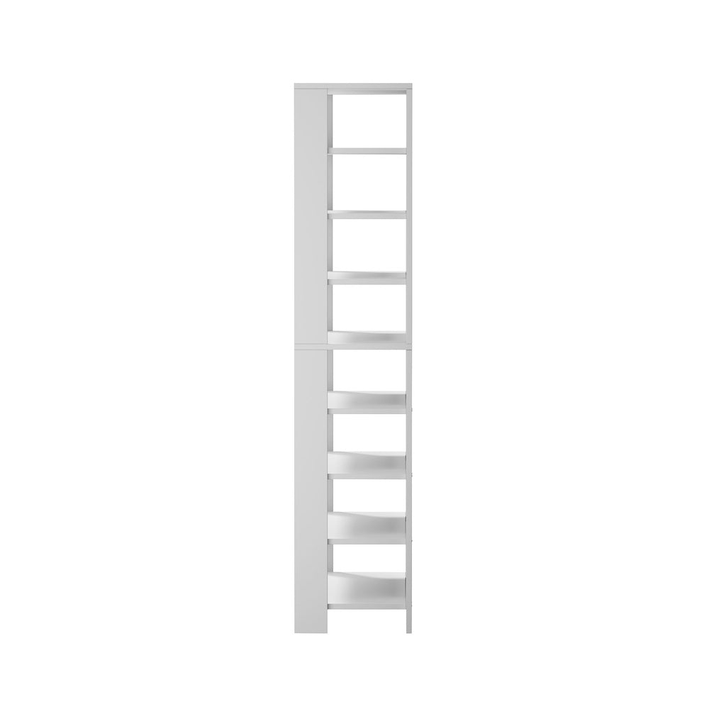 Shoe Rack 9 Tiers Storage Cabinet, Black, Holds Up to 54 Pairs