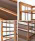 Oikiture Shoe Rack Storage Organizer 11 Shelves Bamboo Brown